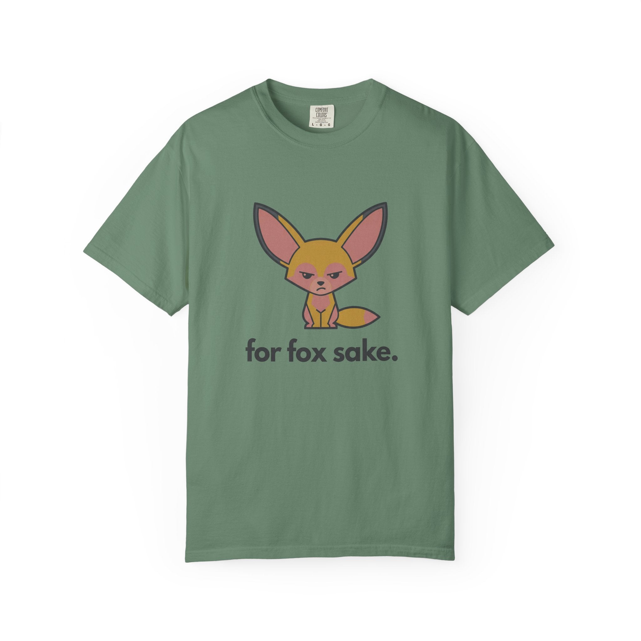 For Fox Sake T-Shirt — Cute Cartoon Fox Graphic Tee