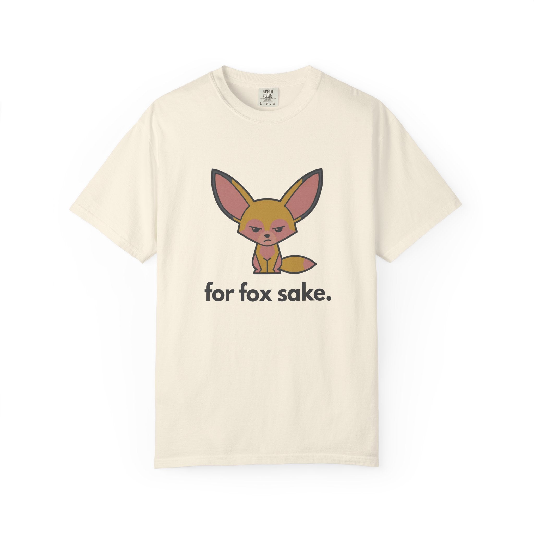For Fox Sake T-Shirt — Cute Cartoon Fox Graphic Tee