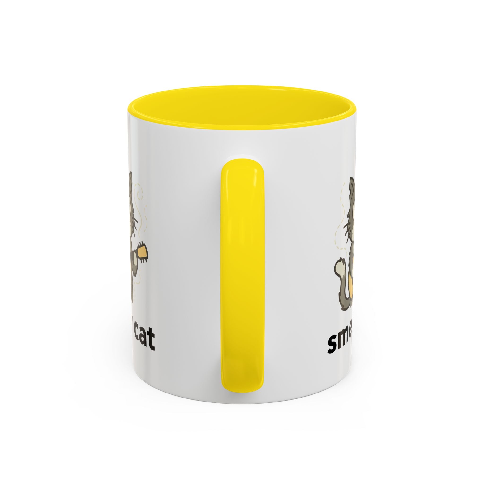 Smelly Cat Guitar Cat Accent Coffee Mug – Funny Friends Sitcom Cat Lover Gift