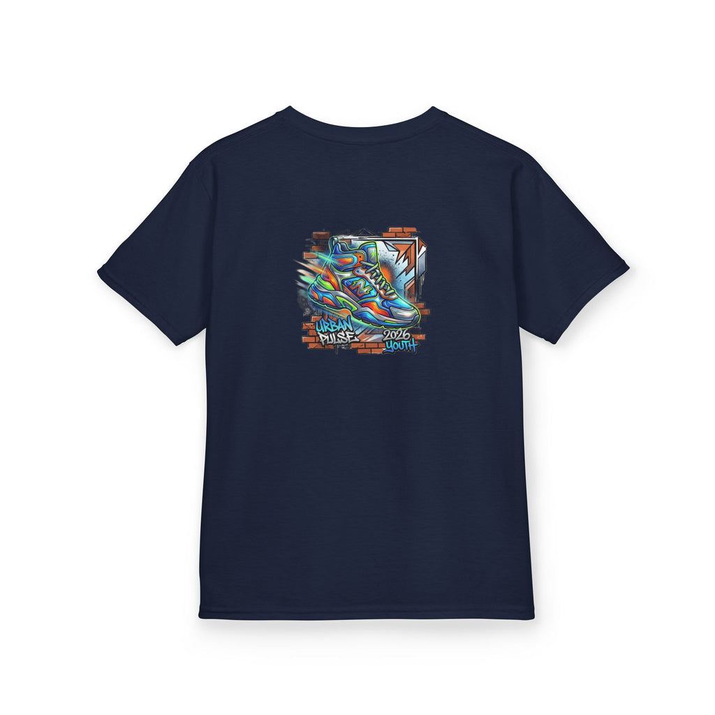 Kids Urban Trainer Tee — Graffiti Street Sneaker Design - 100% Cotton