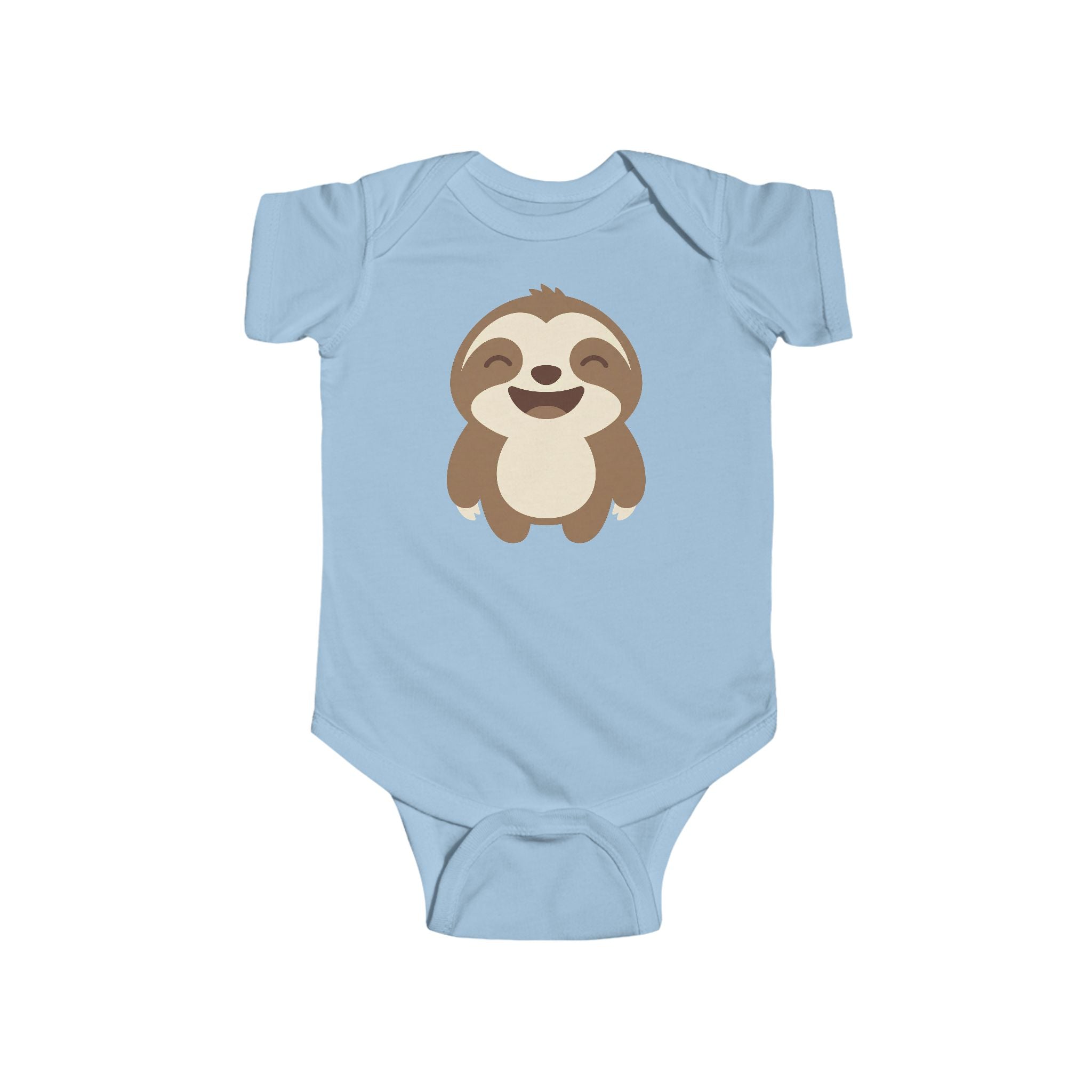 Cute Sloth Infant Bodysuit - Adorable Baby One-Piece - 100% Cotton