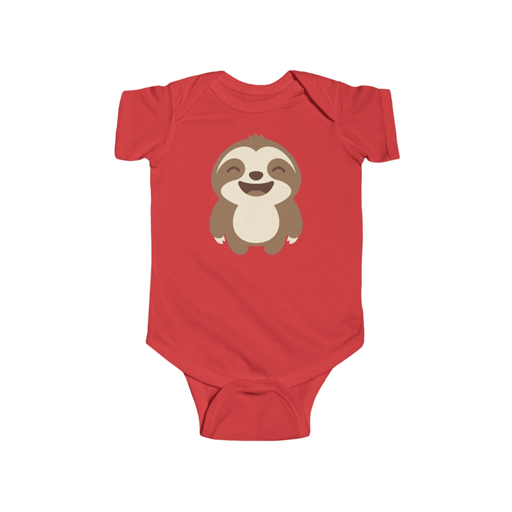 Cute Sloth Infant Bodysuit - Adorable Baby One-Piece - 100% Cotton