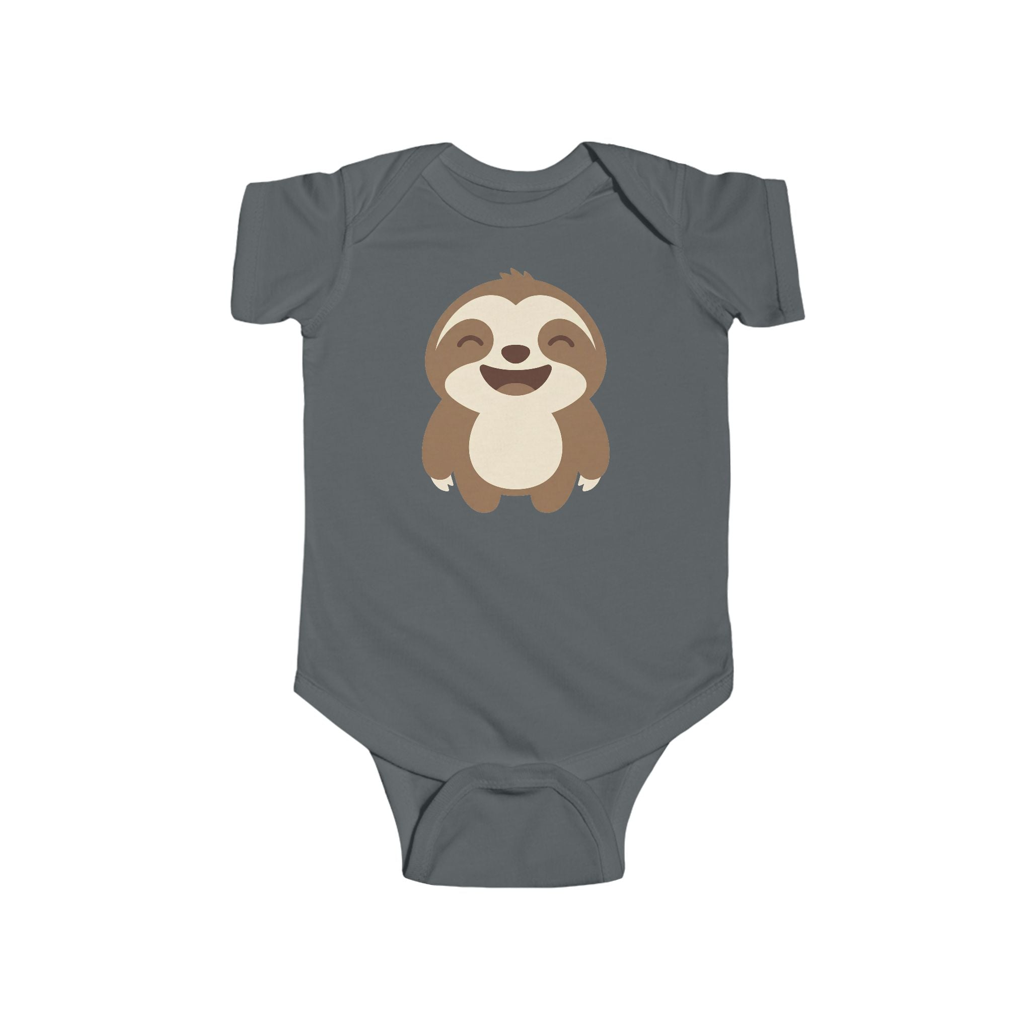 Cute Sloth Infant Bodysuit - Adorable Baby One-Piece - 100% Cotton