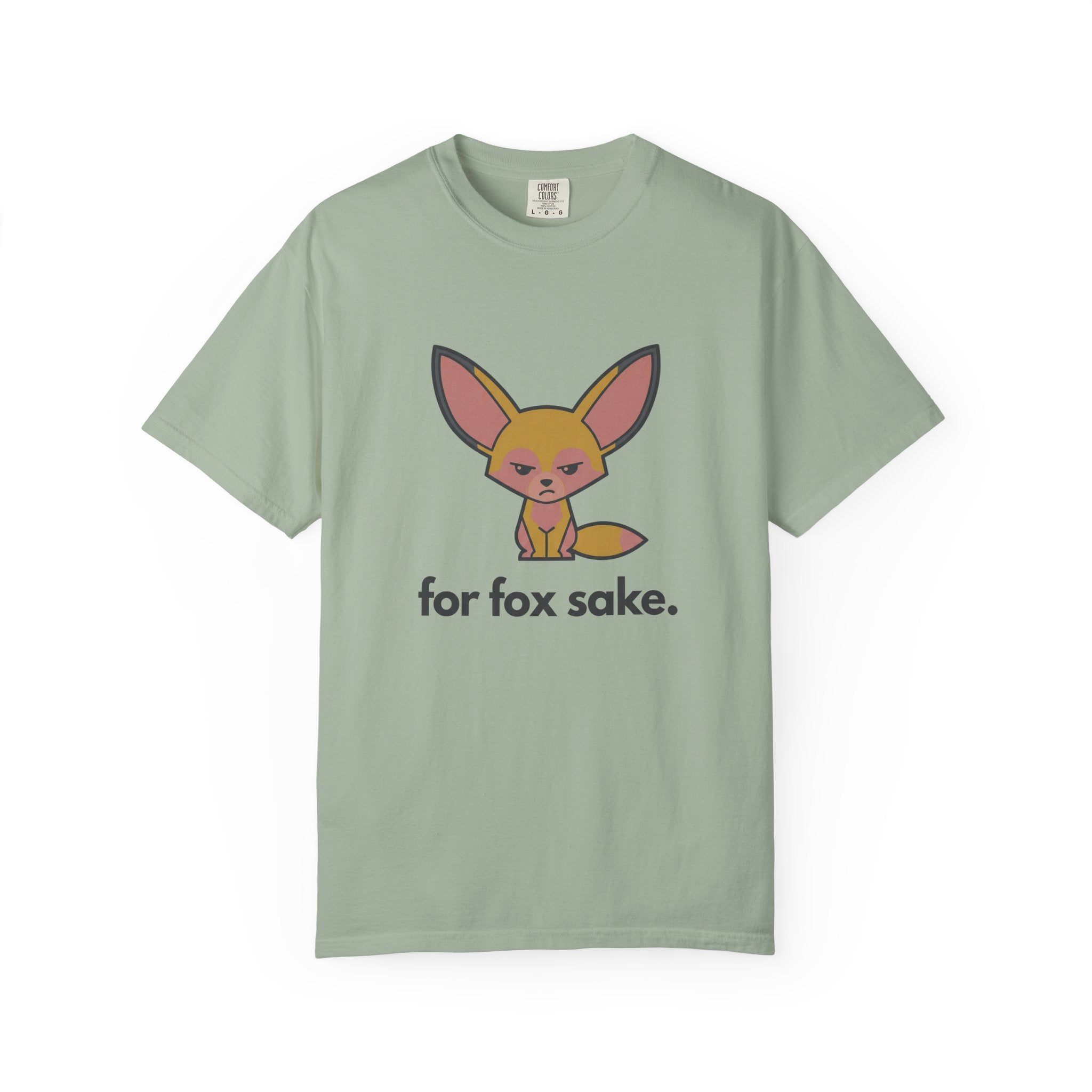 For Fox Sake T-Shirt — Cute Cartoon Fox Graphic Tee