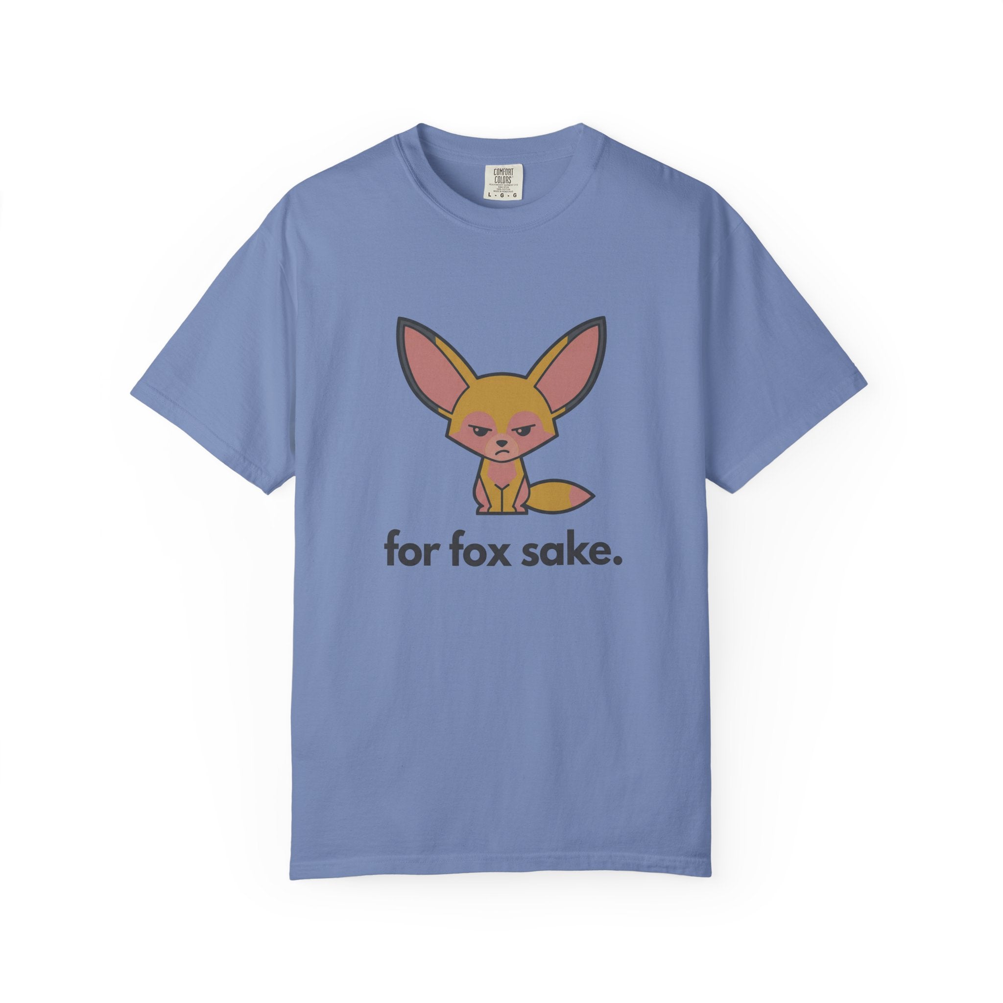 For Fox Sake T-Shirt — Cute Cartoon Fox Graphic Tee