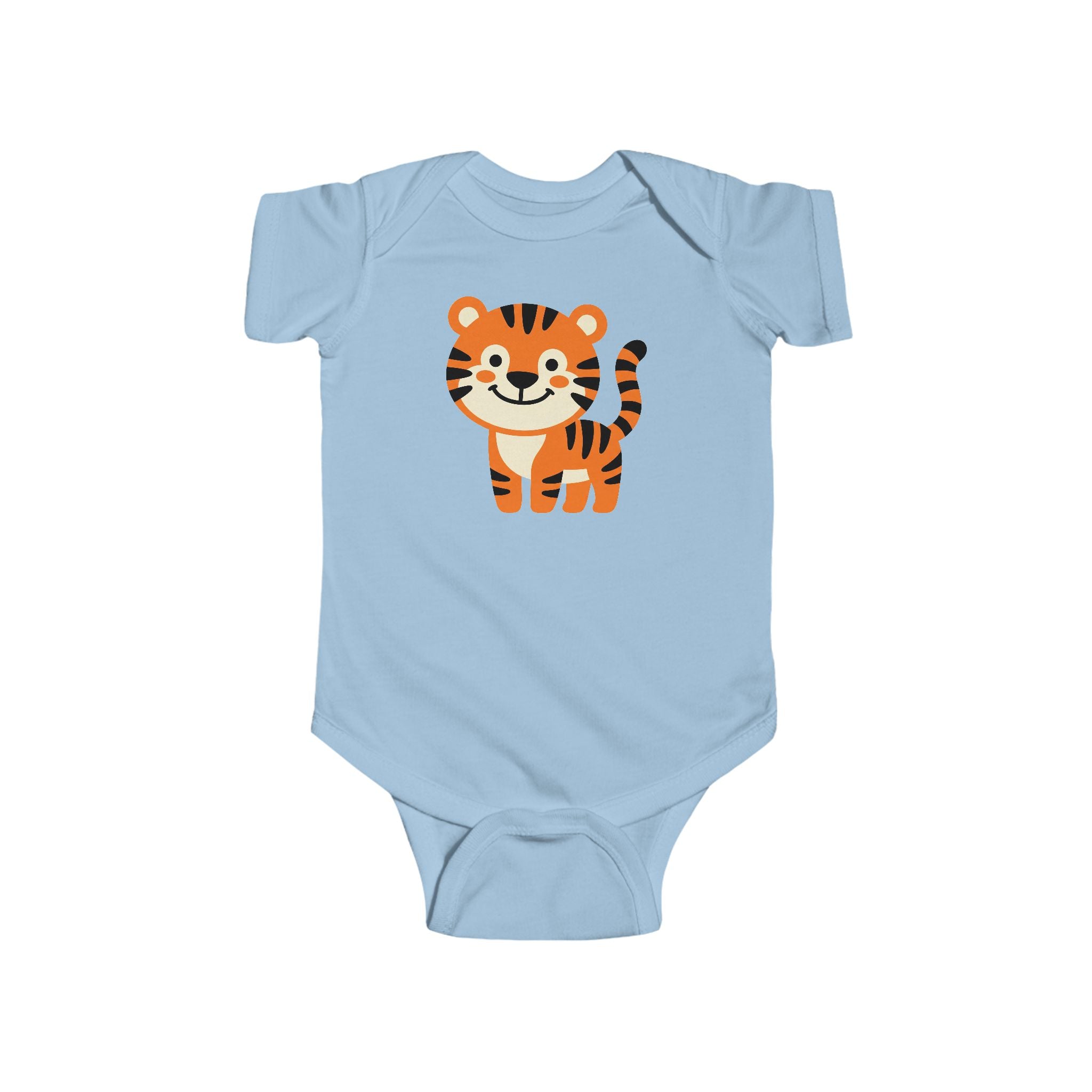 Cute Tiger Infant Bodysuit – Adorable Baby Onesie - 100% Cotton