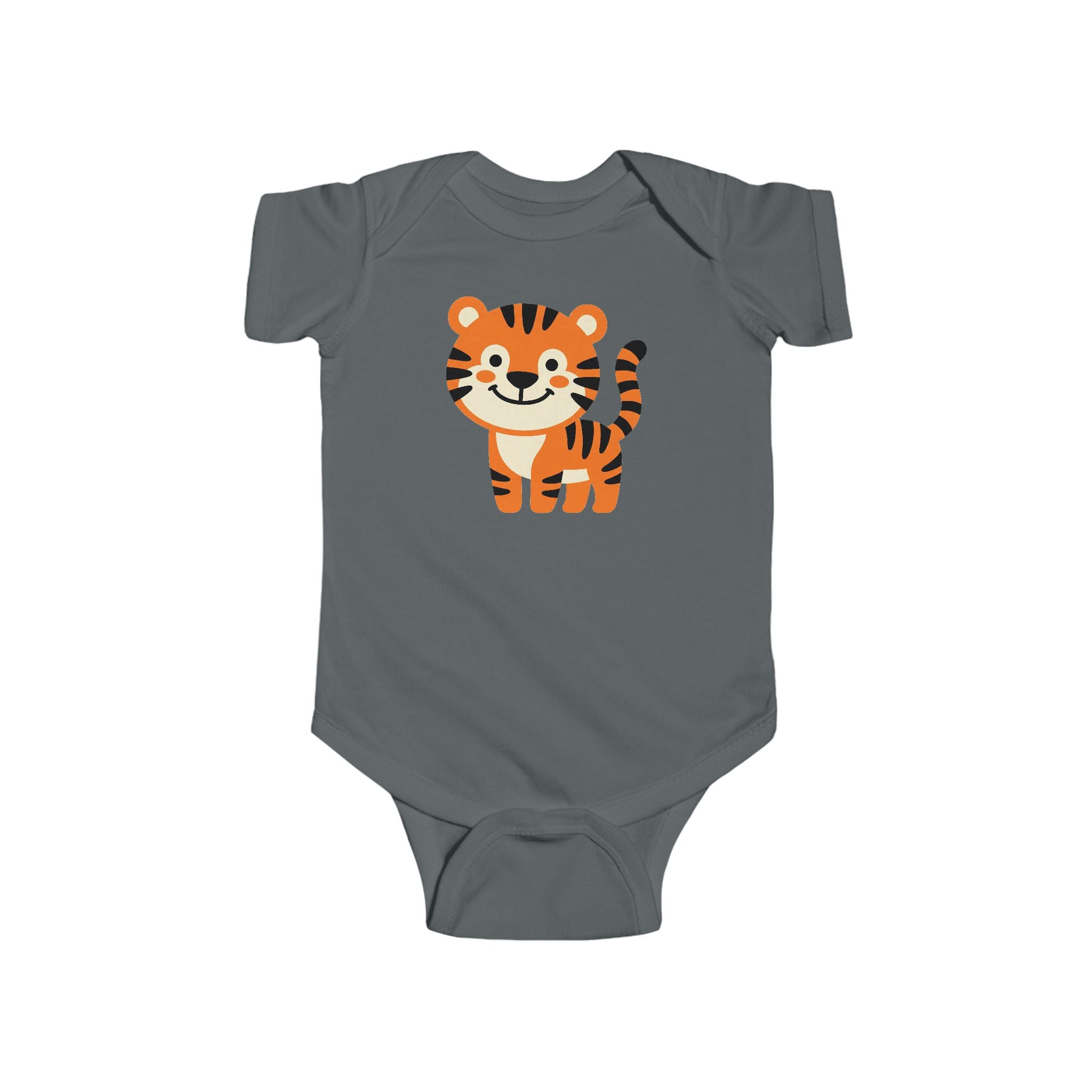 Cute Tiger Infant Bodysuit – Adorable Baby Onesie - 100% Cotton