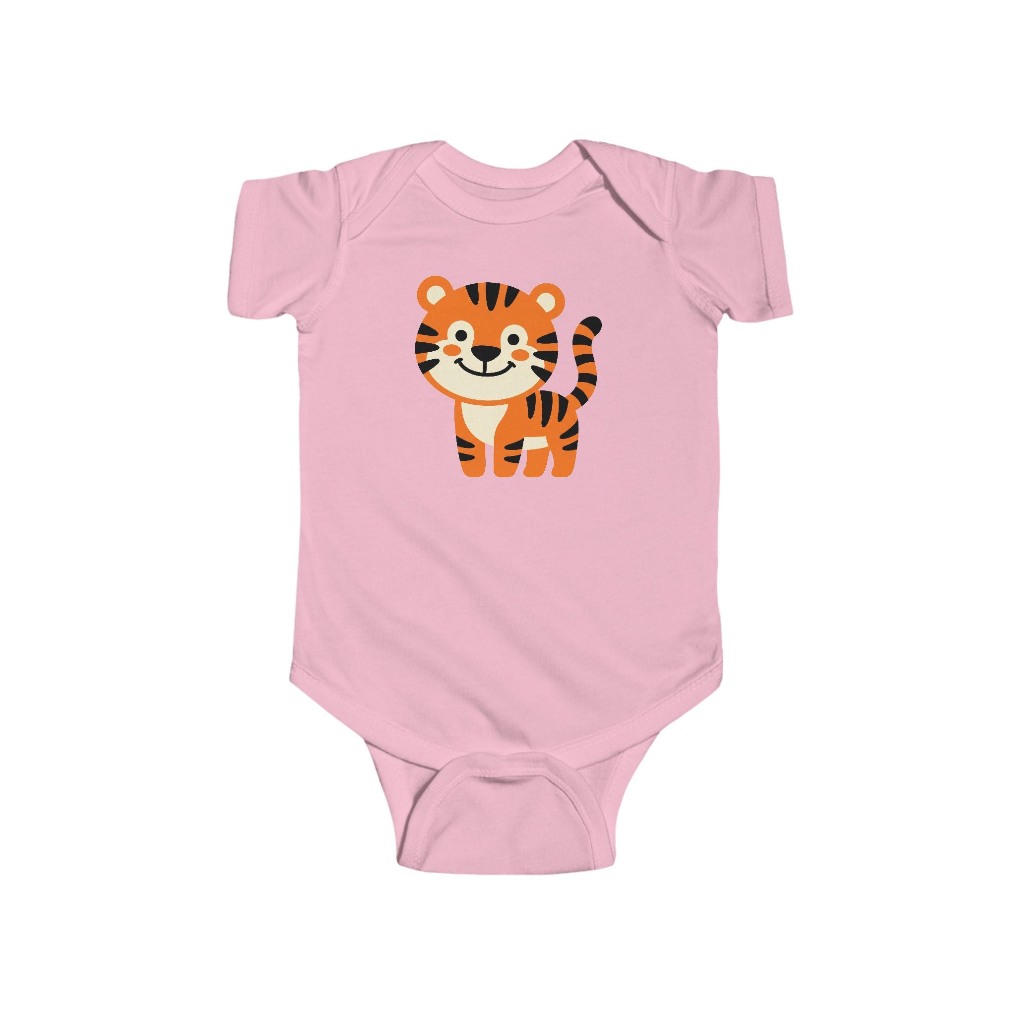 Cute Tiger Infant Bodysuit – Adorable Baby Onesie - 100% Cotton