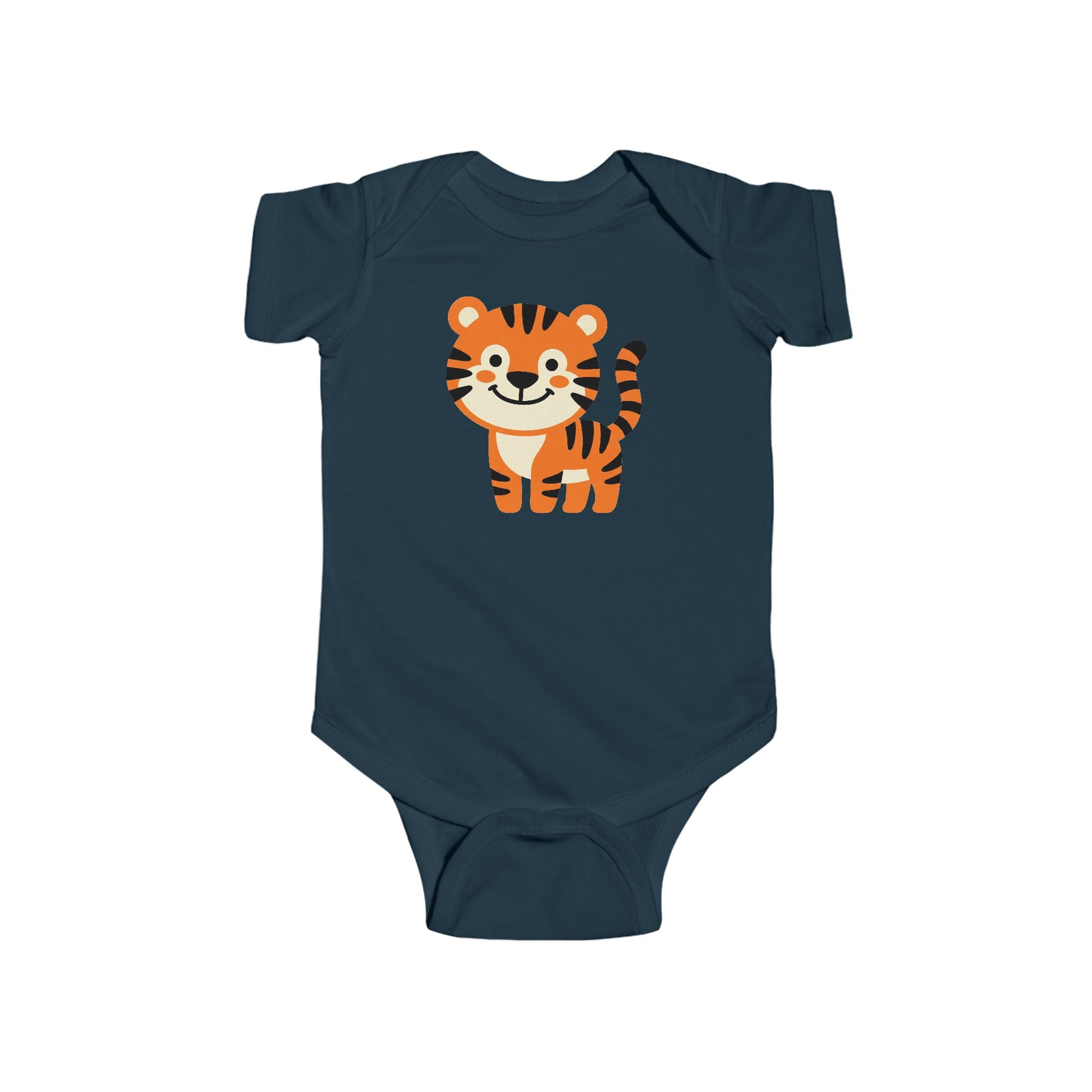 Cute Tiger Infant Bodysuit – Adorable Baby Onesie - 100% Cotton