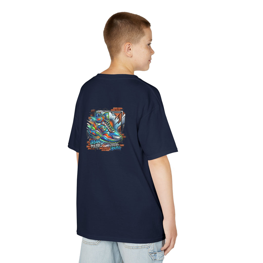 Kids Urban Trainer Tee — Graffiti Street Sneaker Design - 100% Cotton