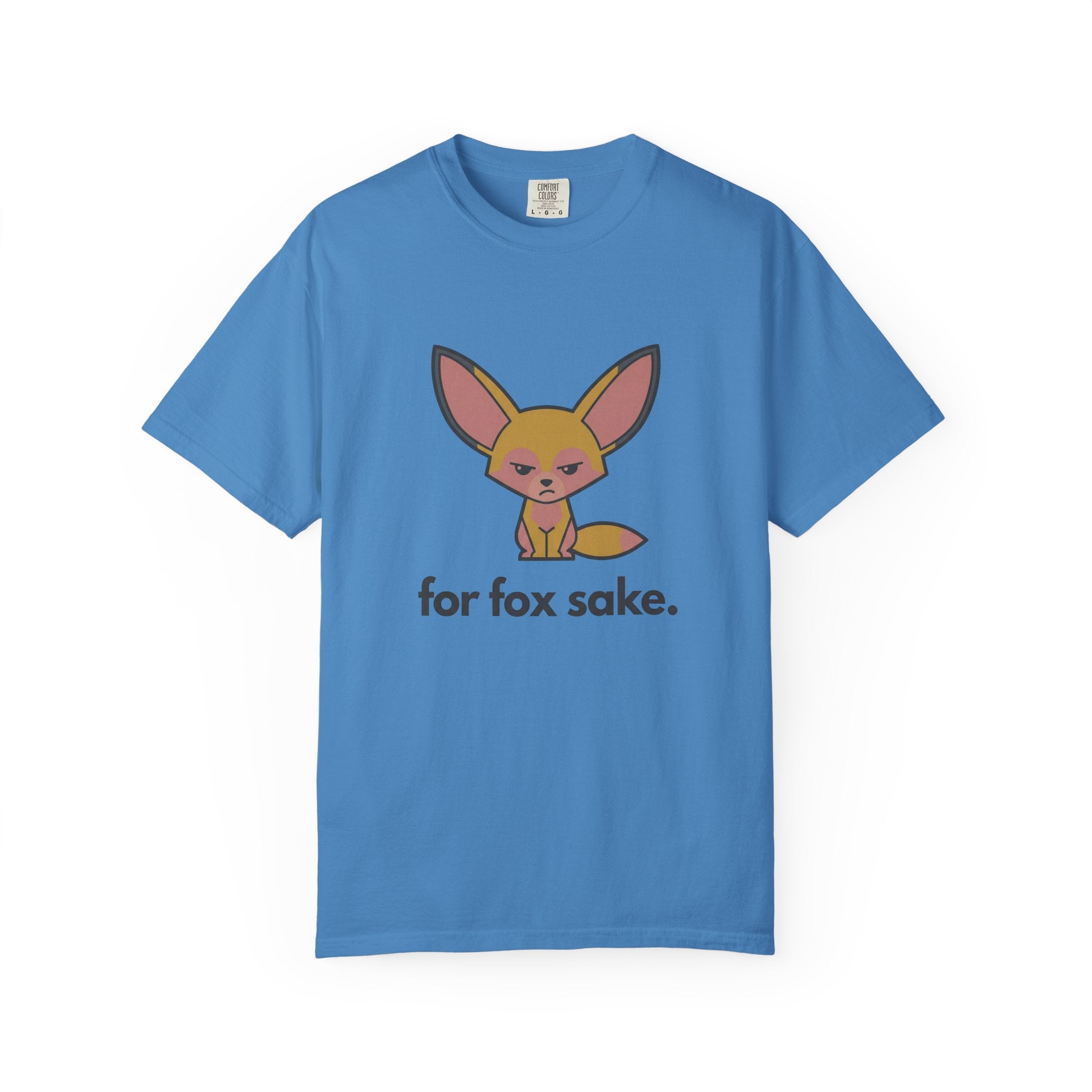 For Fox Sake T-Shirt — Cute Cartoon Fox Graphic Tee