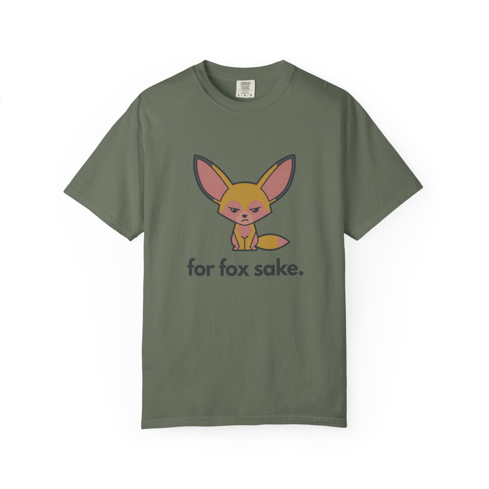 For Fox Sake T-Shirt — Cute Cartoon Fox Graphic Tee