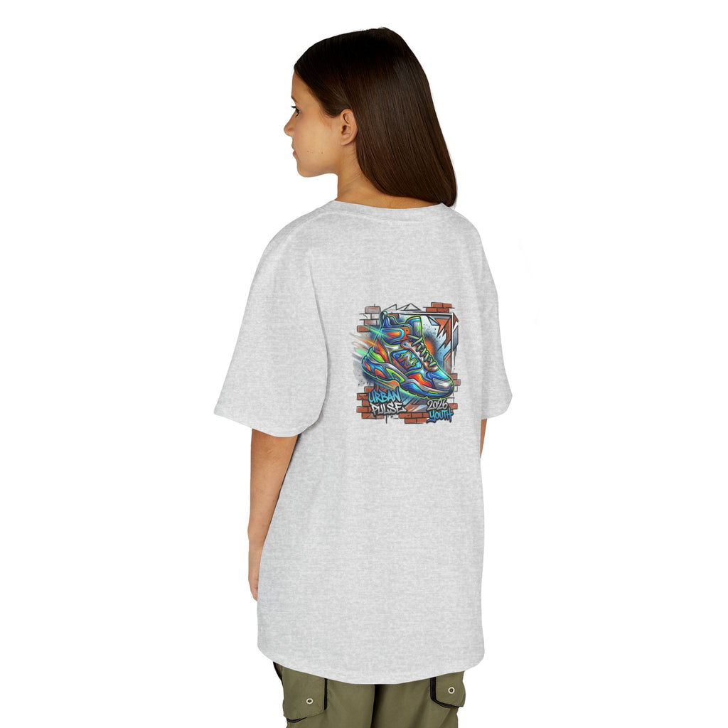 Kids Urban Trainer Tee — Graffiti Street Sneaker Design - 100% Cotton