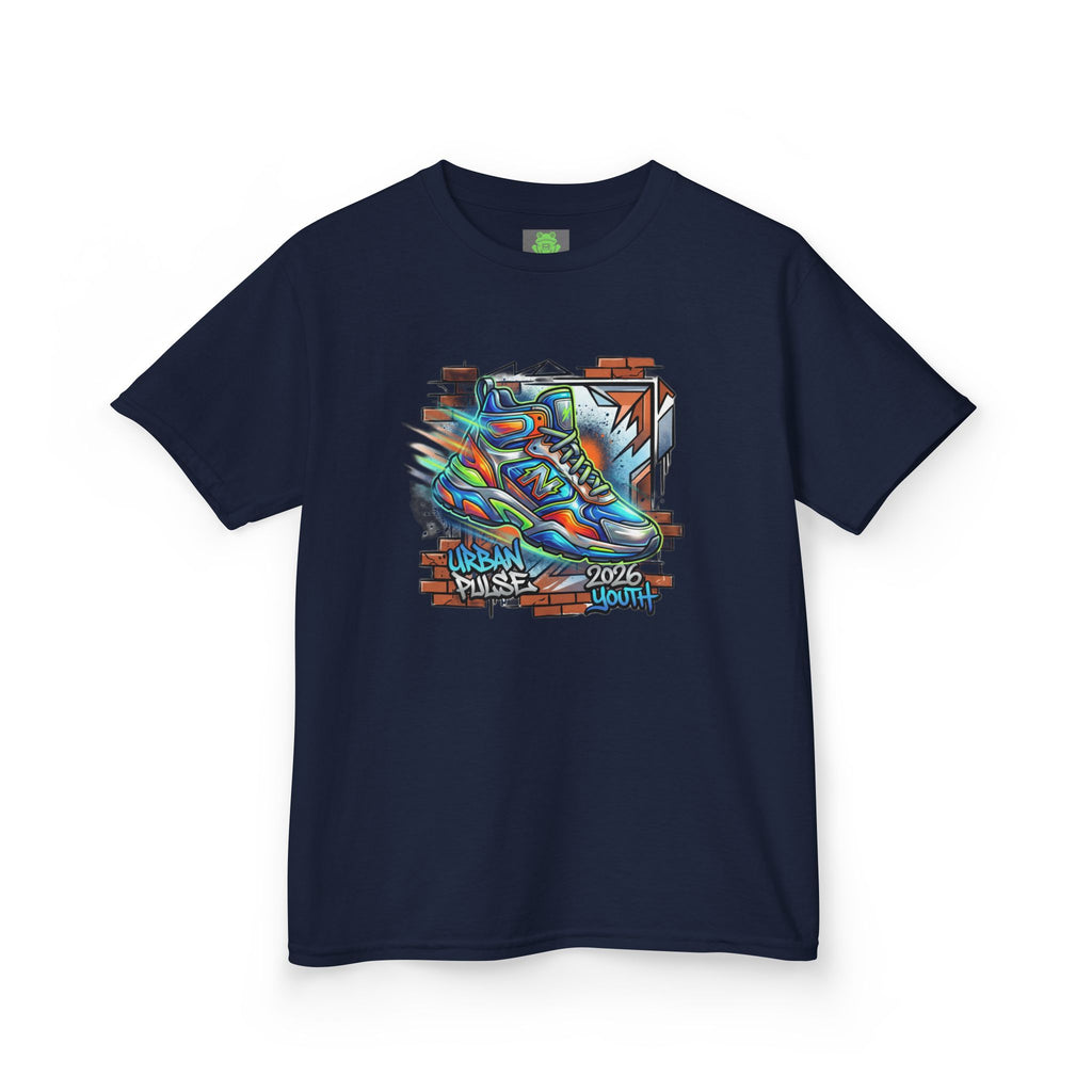 Kids Urban Trainer Tee — Graffiti Street Sneaker Design - 100% Cotton