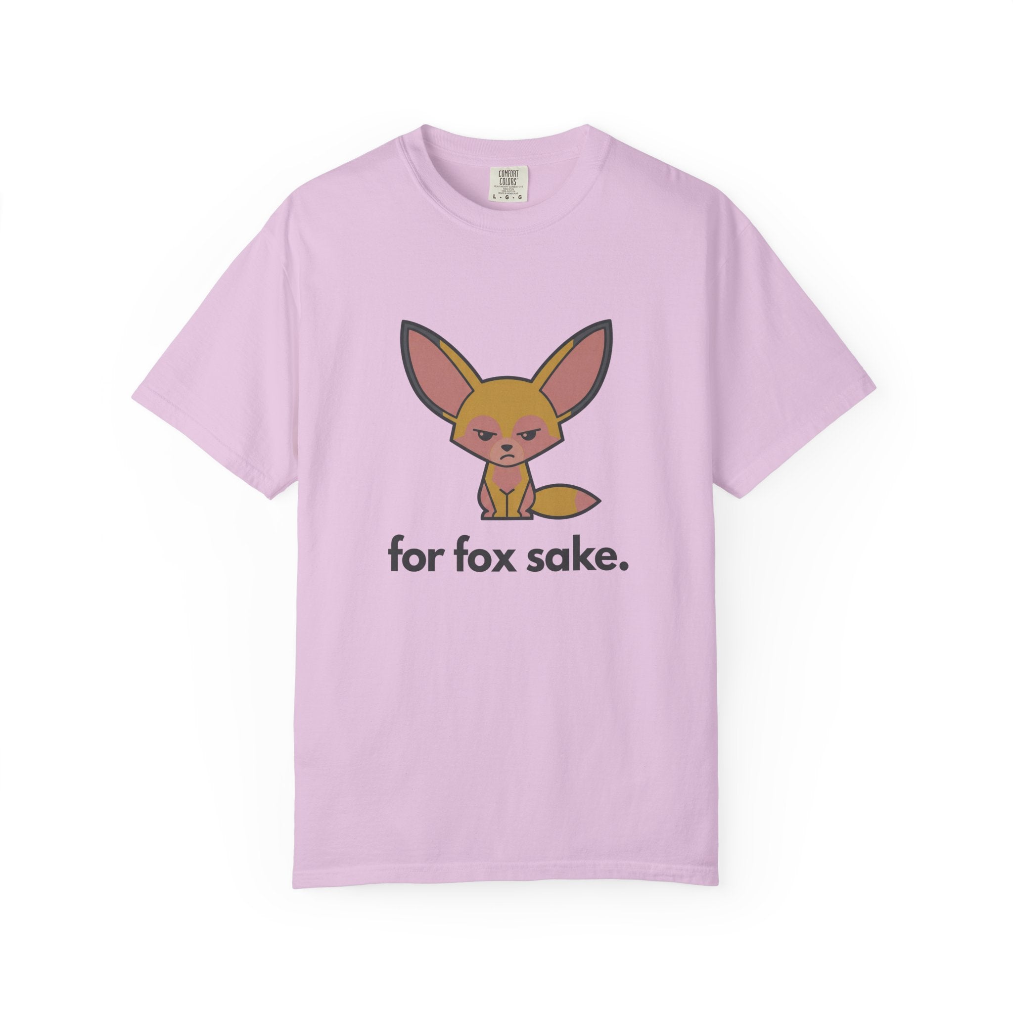 For Fox Sake T-Shirt — Cute Cartoon Fox Graphic Tee