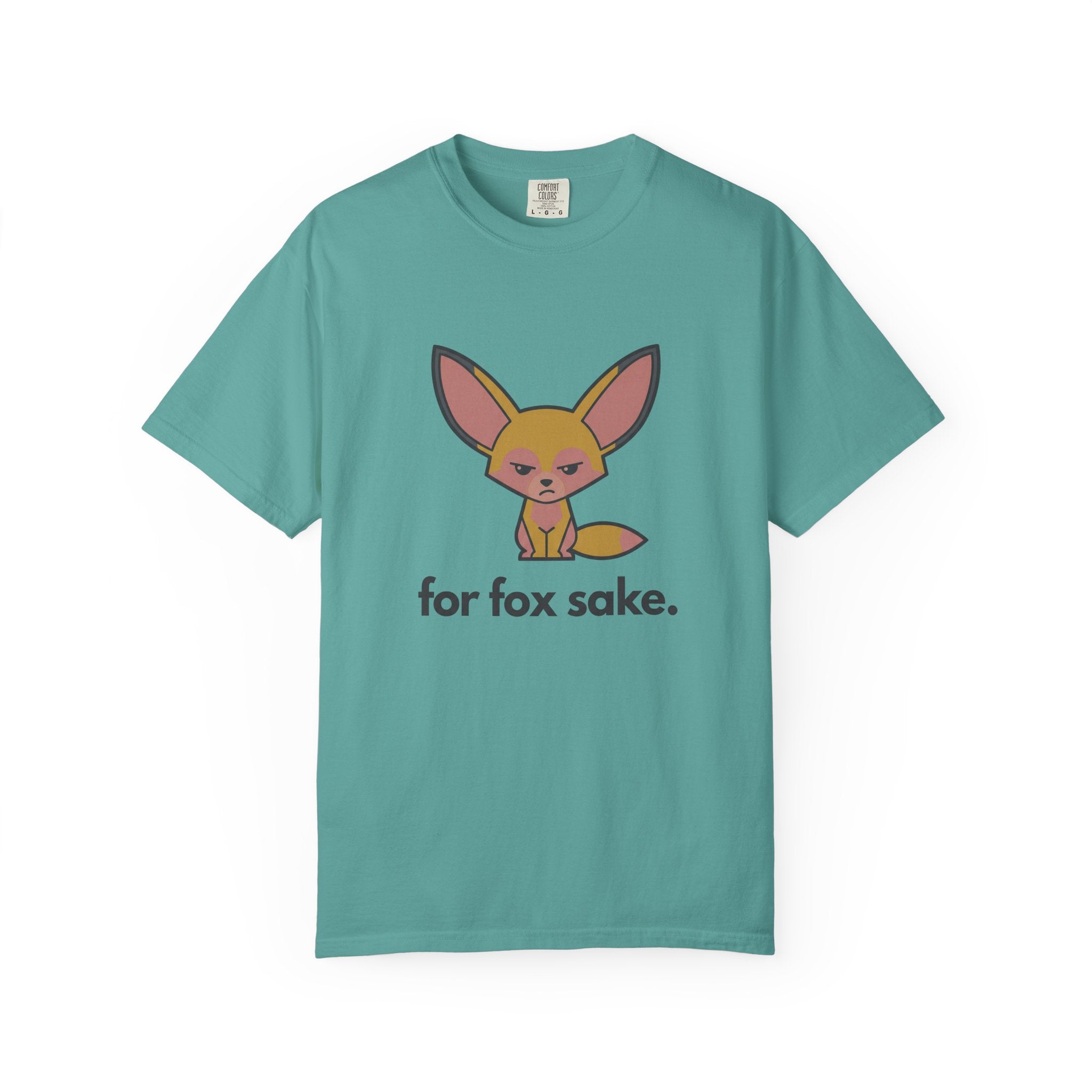 For Fox Sake T-Shirt — Cute Cartoon Fox Graphic Tee