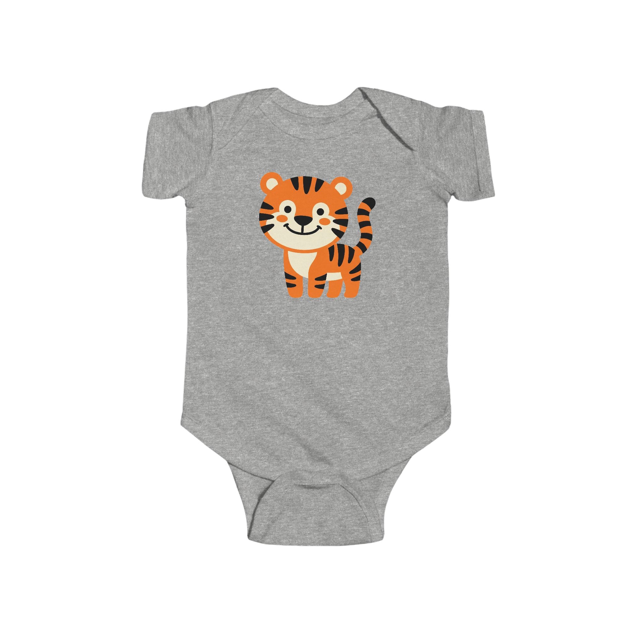 Cute Tiger Infant Bodysuit – Adorable Baby Onesie - 100% Cotton