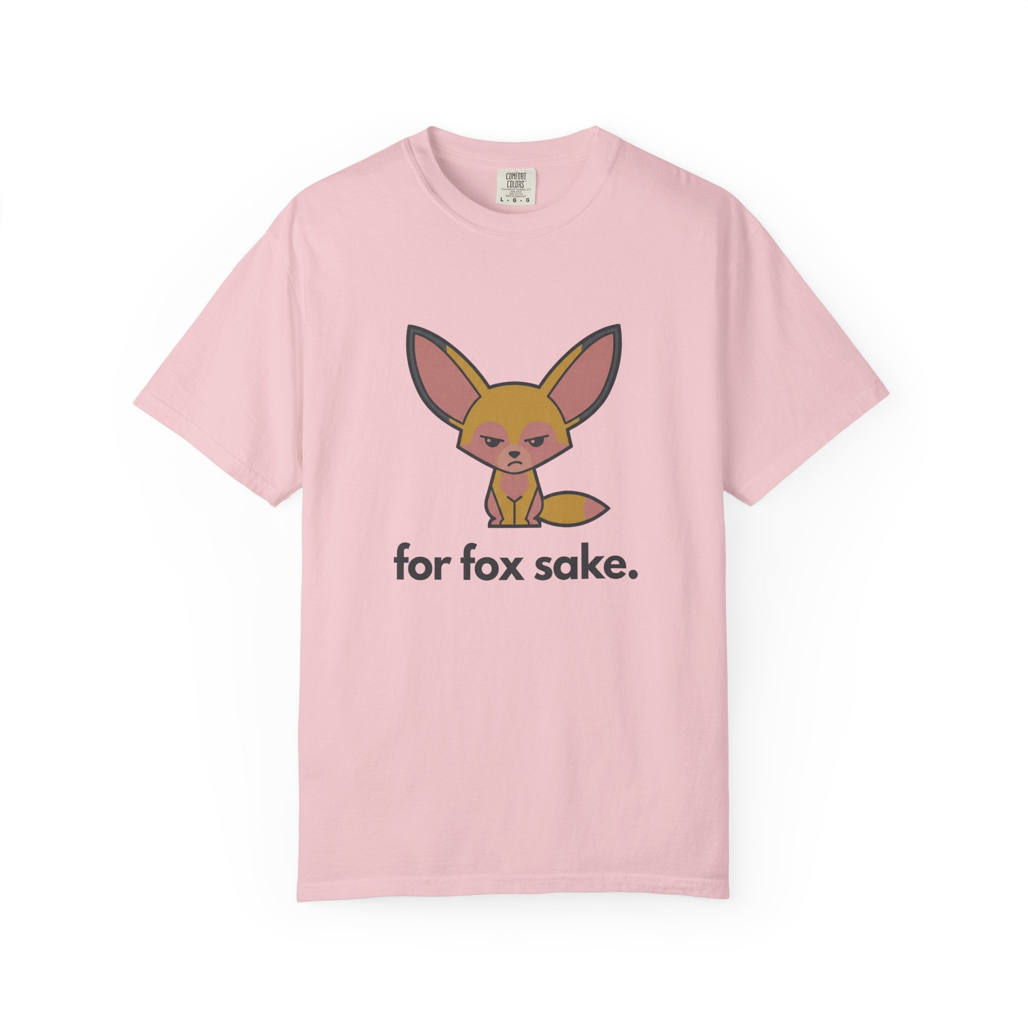 For Fox Sake T-Shirt — Cute Cartoon Fox Graphic Tee