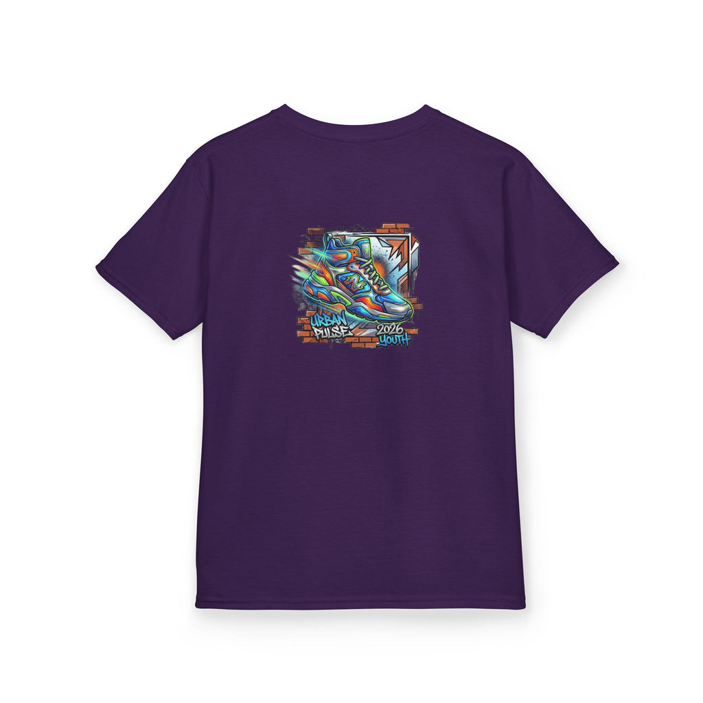 Kids Urban Trainer Tee — Graffiti Street Sneaker Design - 100% Cotton
