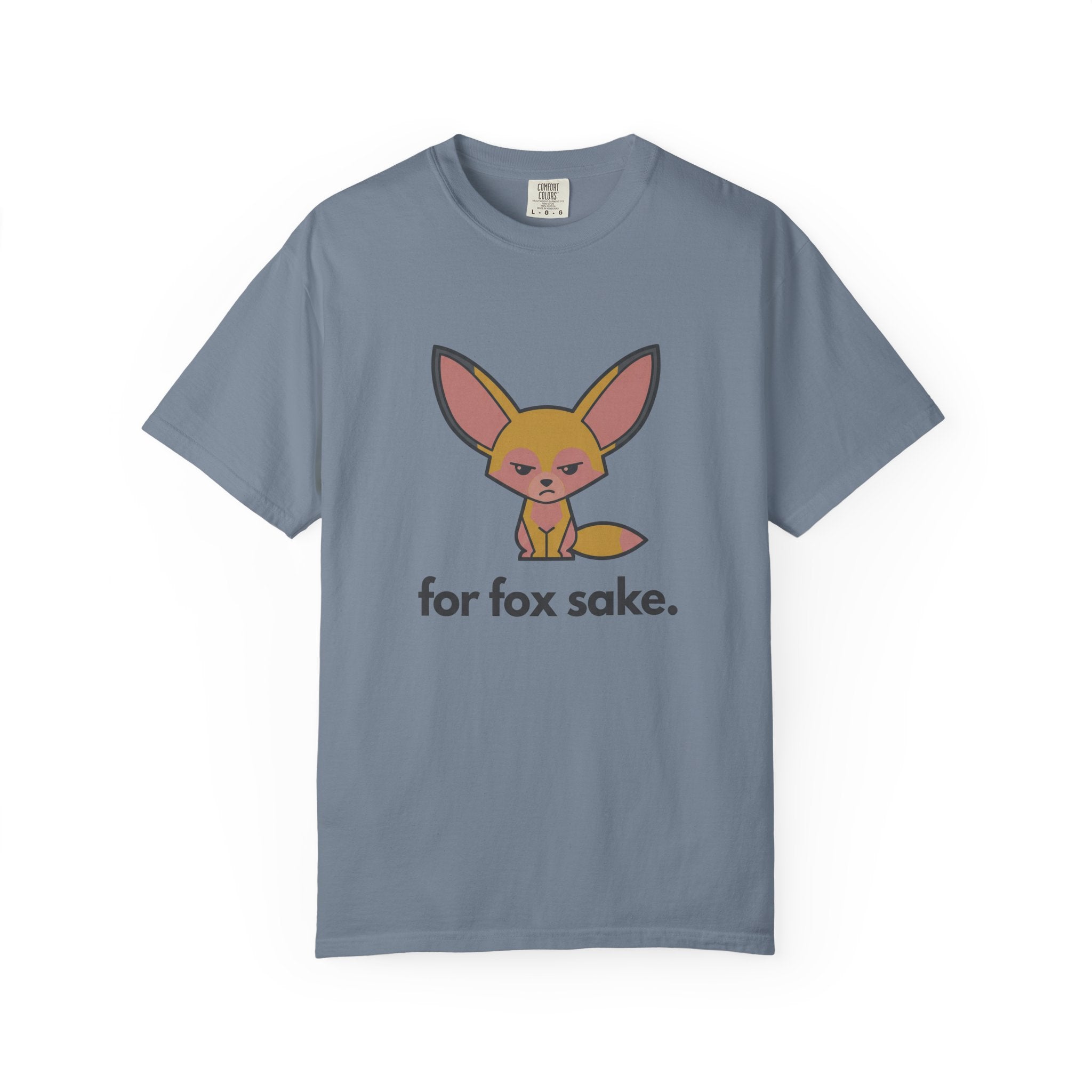 For Fox Sake T-Shirt — Cute Cartoon Fox Graphic Tee