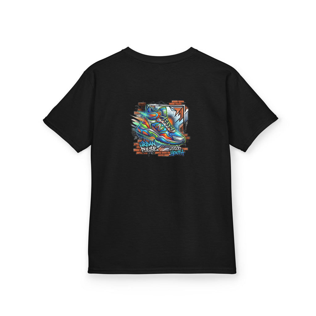 Kids Urban Trainer Tee — Graffiti Street Sneaker Design - 100% Cotton
