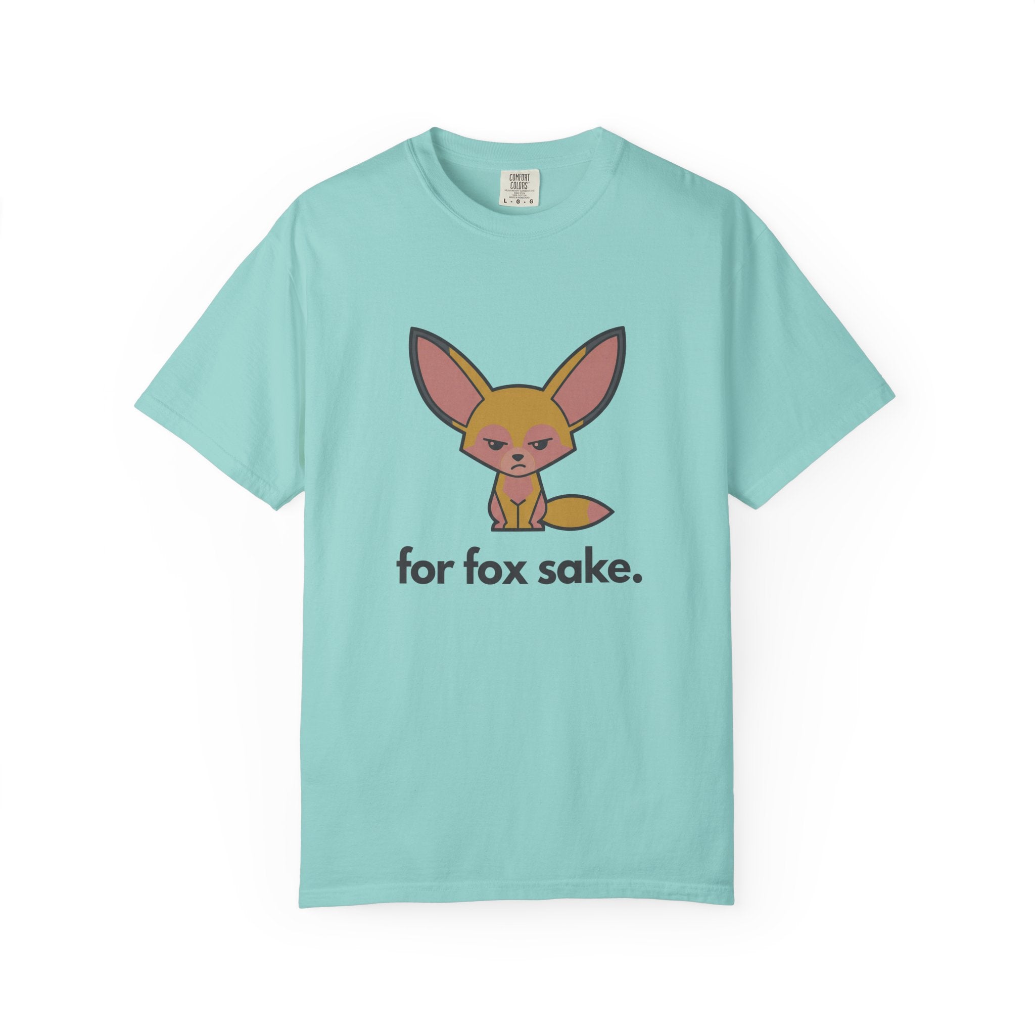 For Fox Sake T-Shirt — Cute Cartoon Fox Graphic Tee